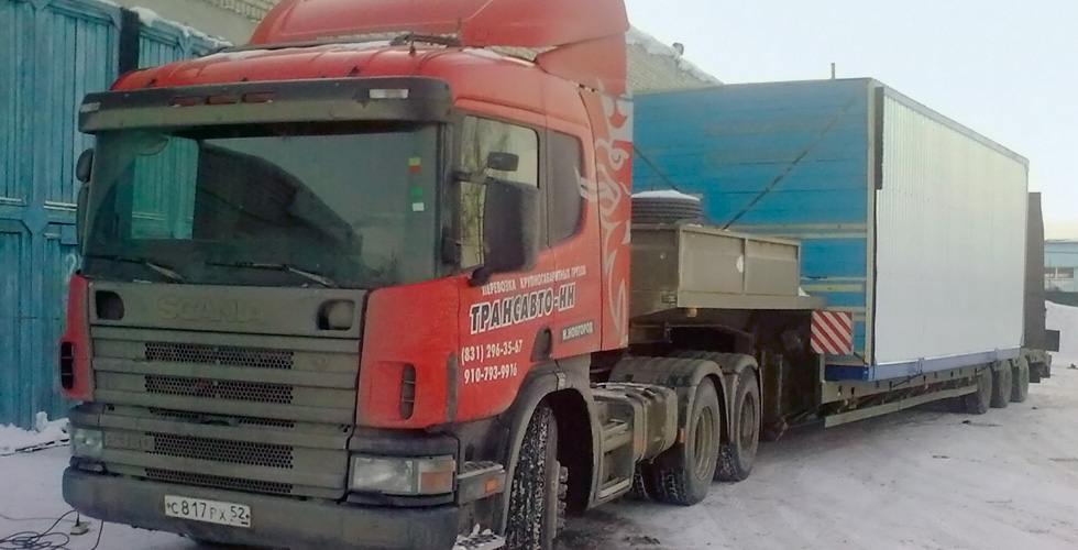 Перевозка негабаритных, тяжеловесных, крупногабаритных длинномерных грузов по России и странам СНГ